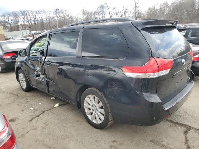 5TDDK3DC5DS052826 - 2013 TOYOTA SIENNA XLE BLACK photo 2