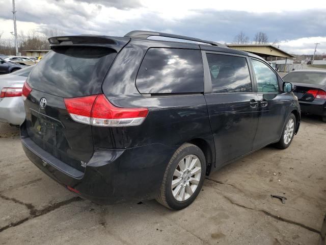 5TDDK3DC5DS052826 - 2013 TOYOTA SIENNA XLE BLACK photo 3