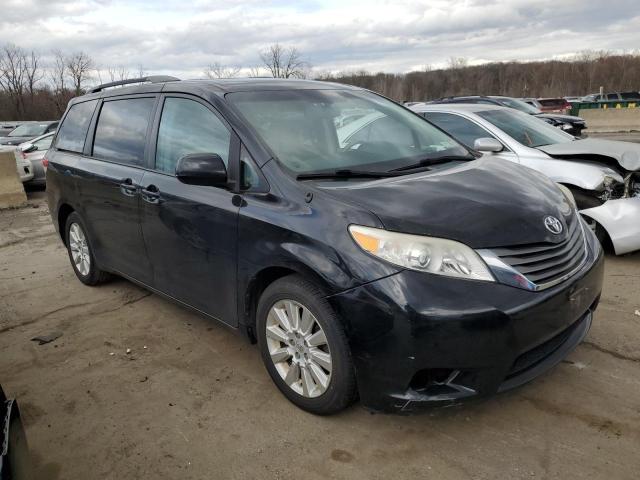 5TDDK3DC5DS052826 - 2013 TOYOTA SIENNA XLE BLACK photo 4