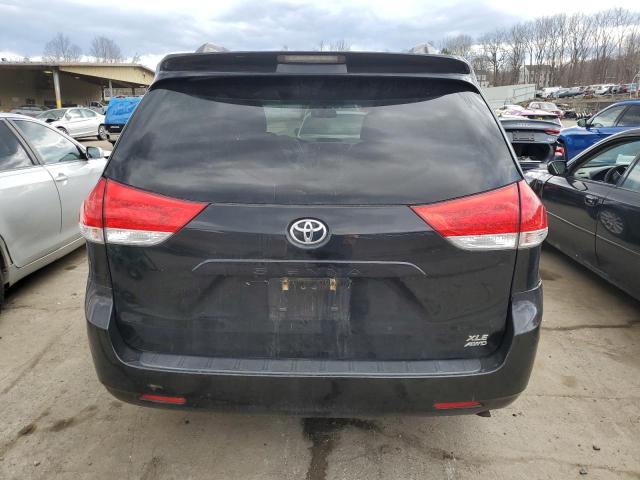 5TDDK3DC5DS052826 - 2013 TOYOTA SIENNA XLE BLACK photo 6