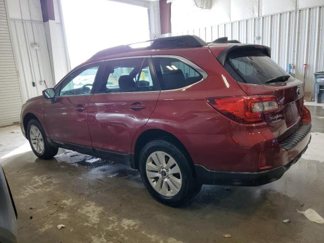 4S4BSACC3H3214999 - 2017 SUBARU OUTBACK 2.5I PREMIUM RED photo 2