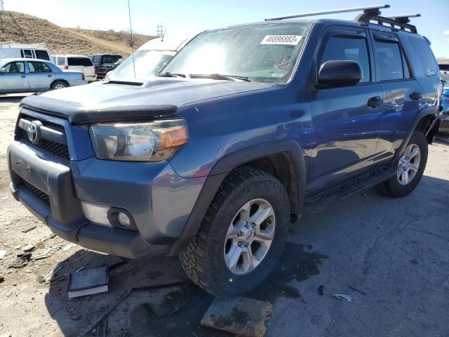 JTEBU5JR7B5068255 - 2011 TOYOTA 4RUNNER SR5 BLUE photo 1