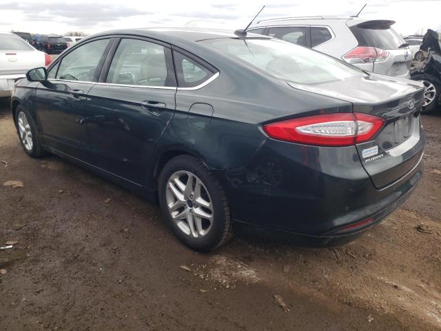 1FA6P0H72F5117460 - 2015 FORD FUSION SE BLACK photo 2