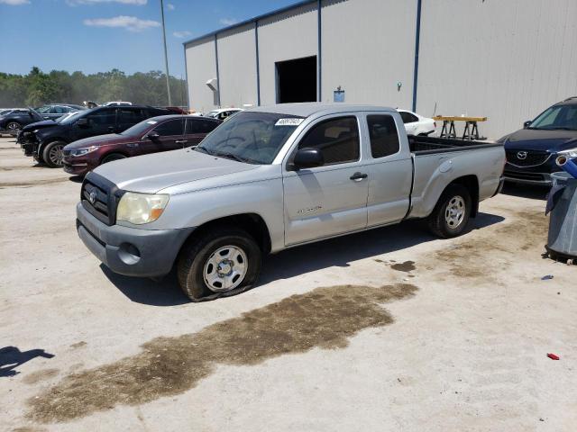 5TETX22N67Z414116 - 2007 TOYOTA TACOMA ACCESS CAB SILVER photo 1