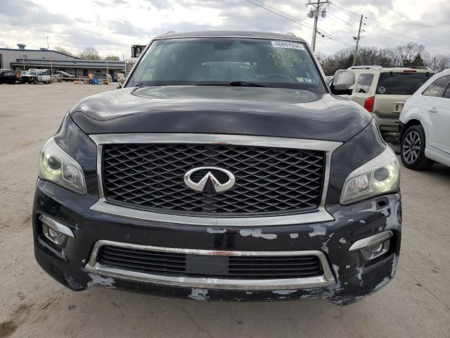 JN8AZ2NE3F9086259 - 2015 INFINITI QX80 BLACK photo 5