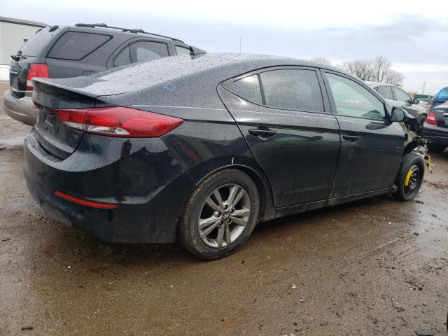 5NPD84LF9HH033336 - 2017 HYUNDAI ELANTRA SE BLACK photo 3