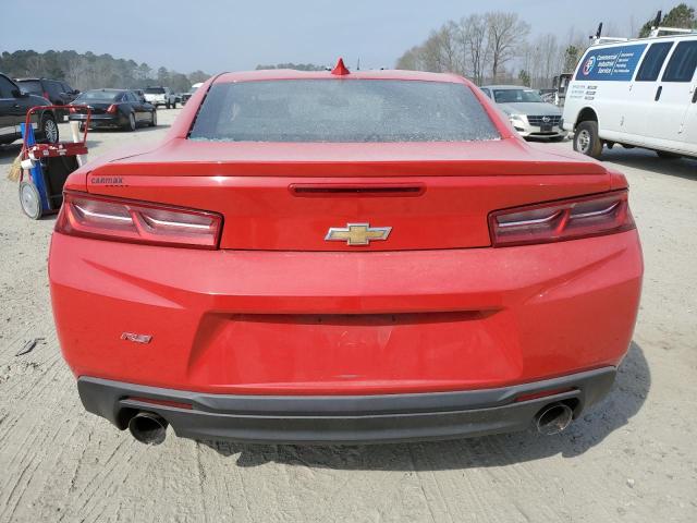 1G1FD1RS7H0166402 - 2017 CHEVROLET CAMARO LT RED photo 6