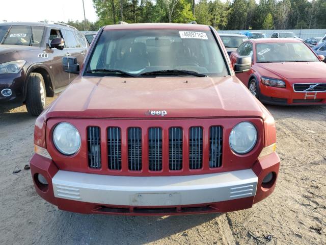 1J8FF48W98D579785 - 2008 JEEP PATRIOT LIMITED RED photo 5