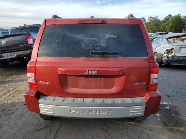 1J8FF48W98D579785 - 2008 JEEP PATRIOT LIMITED RED photo 6