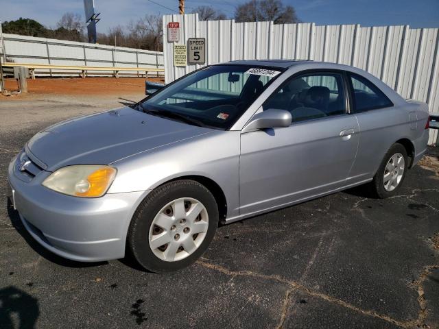 1HGEM21981L116485 - 2001 HONDA CIVIC SI SILVER photo 1