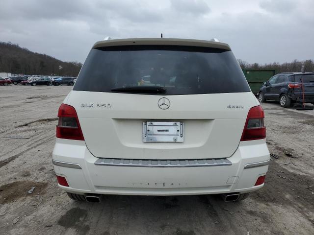 WDCGG8HB9BF618166 - 2011 MERCEDES-BENZ GLK 350 4MATIC WHITE photo 6