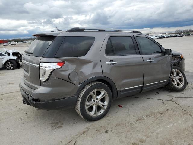 1FMHK7F80CGA02048 - 2012 FORD EXPLORER LIMITED GRAY photo 3