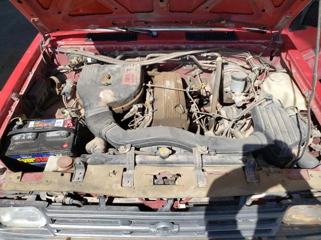 1N6SD11S0LC368651 - 1990 NISSAN D21 SHORT BED RED photo 11