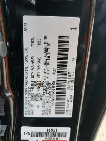 5TFNA5DB7PX108080 - 2023 TOYOTA TUNDRA CREWMAX PLATINUM 黑色 照片 13