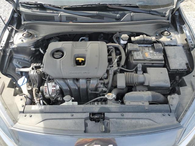 3KPF24AD1NE463289 - 2022 KIA FORTE FE GRAY photo 11