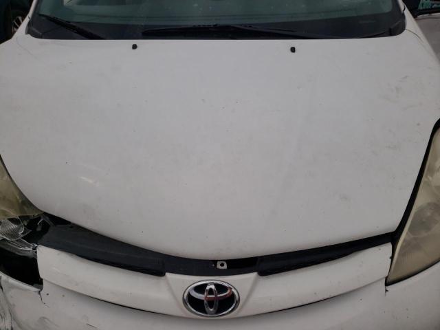 5TDZK23C88S131401 - 2008 TOYOTA SIENNA CE WHITE photo 11