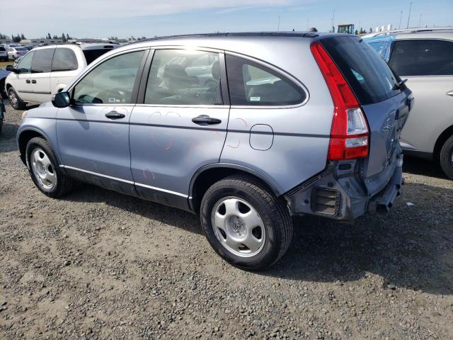 JHLRE38358C050298 - 2008 HONDA CR-V LX BLUE photo 2