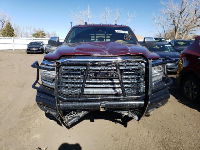 3C63R3NL6KG607324 - 2019 RAM 3500 LONGHORN BURGUNDY photo 5