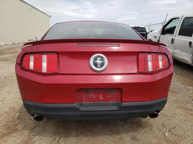 1ZVBP8AM3C5283535 - 2012 FORD MUSTANG RED photo 6