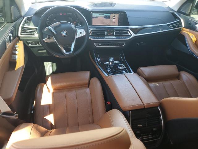 5UXCX4C54KLS38649 - 2019 BMW X7 XDRIVE50I WHITE photo 8