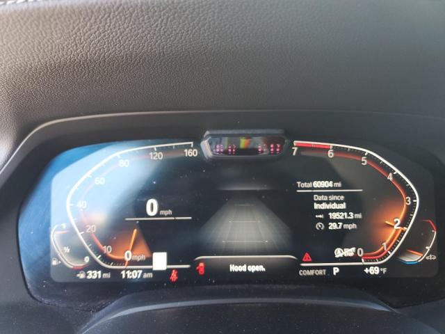 5UXCX4C54KLS38649 - 2019 BMW X7 XDRIVE50I WHITE photo 9