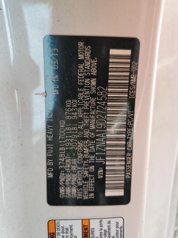 JF1ZNAA19D2724582 - 2013 TOYOTA SCION FR-S 白色 照片 13