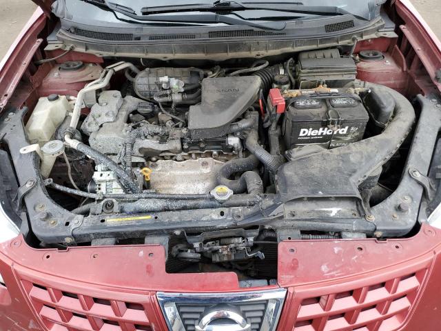 JN8AS5MT0AW002821 - 2010 NISSAN ROGUE S RED photo 11