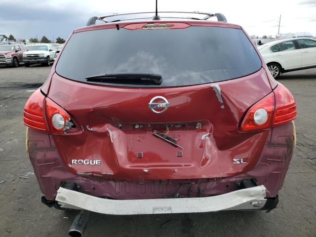 JN8AS5MT0AW002821 - 2010 NISSAN ROGUE S RED photo 6
