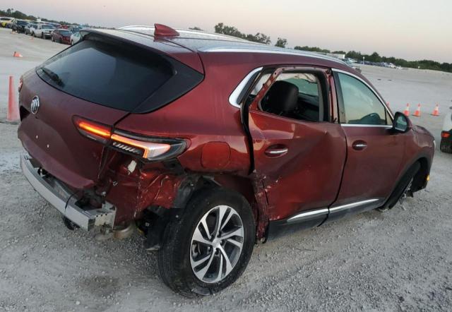 LRBFZPR4XMD041778 - 2021 BUICK ENVISION ESSENCE ბურგუნდია ფოტო 3