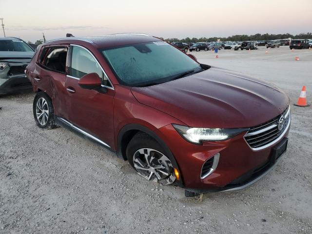 LRBFZPR4XMD041778 - 2021 BUICK ENVISION ESSENCE ბურგუნდია ფოტო 4