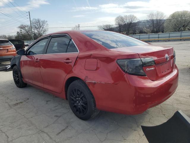 4T1BF1FK1DU701632 - 2013 TOYOTA CAMRY L BURGUNDY photo 2