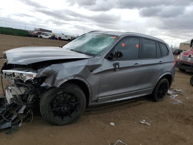 5UXWX9C36H0W67262 - 2017 BMW X3 XDRIVE28I GRAY photo 1