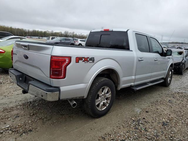 1FTFW1EG1FKE79952 - 2015 FORD F150 SUPERCREW SILVER photo 3