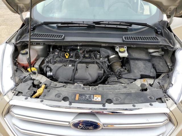 1FMCU9J9XJUD15705 - 2018 FORD ESCAPE TITANIUM BEIGE photo 11