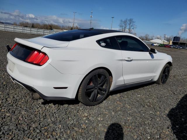 1FA6P8TH0F5396583 - 2015 FORD MUSTANG WHITE photo 3