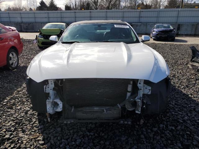 1FA6P8TH0F5396583 - 2015 FORD MUSTANG WHITE photo 5