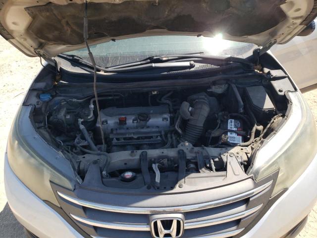 5J6RM3H38DL015226 - 2013 HONDA CR-V LX SILVER photo 12