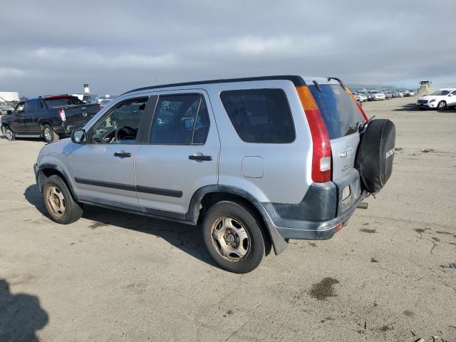 JHLRD68473C010262 - 2003 HONDA CR-V LX SILVER photo 2