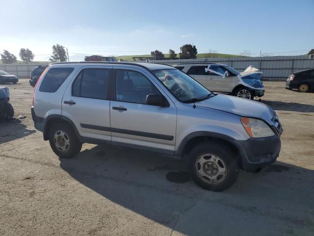 JHLRD68473C010262 - 2003 HONDA CR-V LX SILVER photo 4