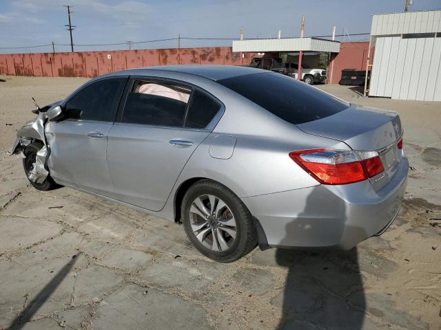 1HGCR2F36DA029844 - 2013 HONDA ACCORD LX SILVER photo 2