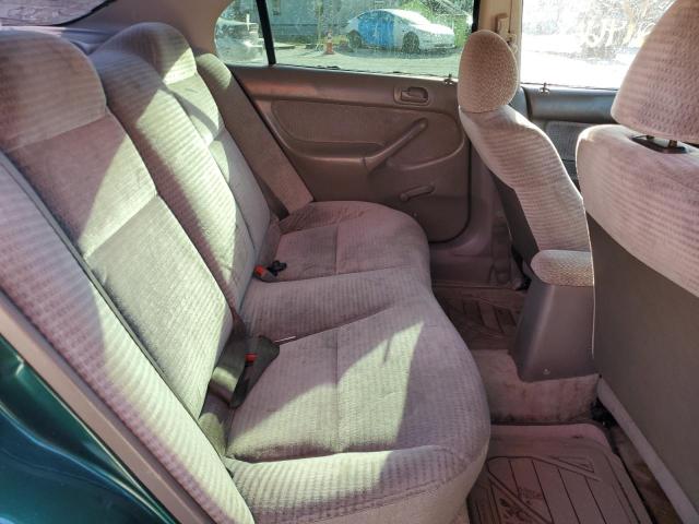 2HGEJ6615YH594051 - 2000 HONDA CIVIC BASE Yaşıl foto 10