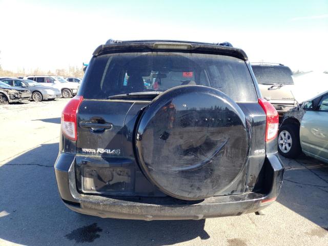 JTMBD33V865037735 - 2006 TOYOTA RAV4 BLACK photo 6