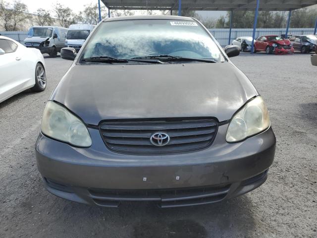 1NXBR32E53Z137761 - 2003 TOYOTA COROLLA CE GRAY photo 5