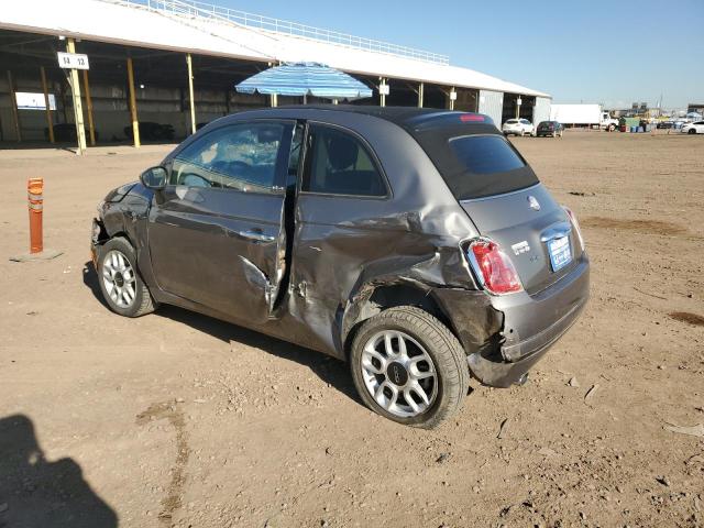 3C3CFFDR7CT296167 - 2012 FIAT 500 POP GRAY photo 2