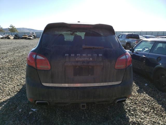 WP1AB2A20BLA50035 - 2011 PORSCHE CAYENNE S BLACK photo 6