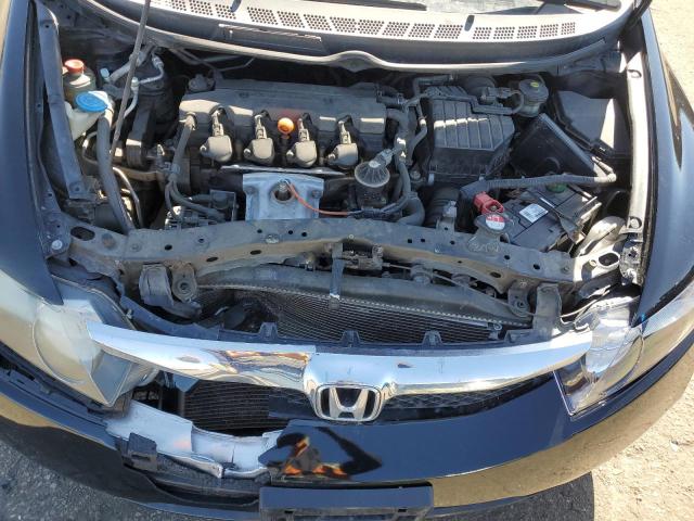 19XFA16989E017085 - 2009 HONDA CIVIC EXL BLACK photo 11