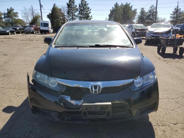 19XFA16989E017085 - 2009 HONDA CIVIC EXL BLACK photo 5