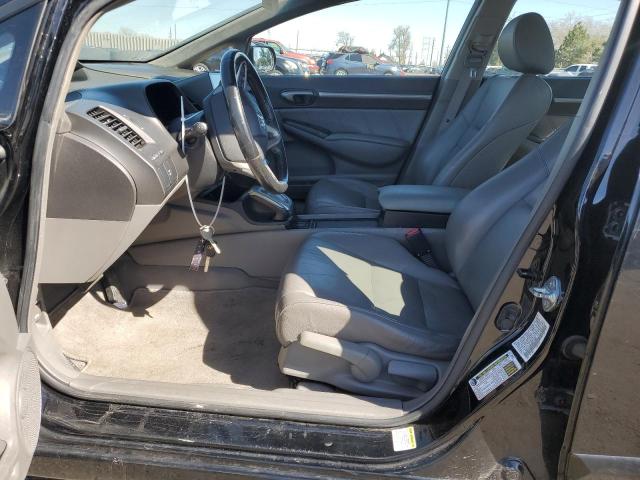 19XFA16989E017085 - 2009 HONDA CIVIC EXL შავი ფოტო 7
