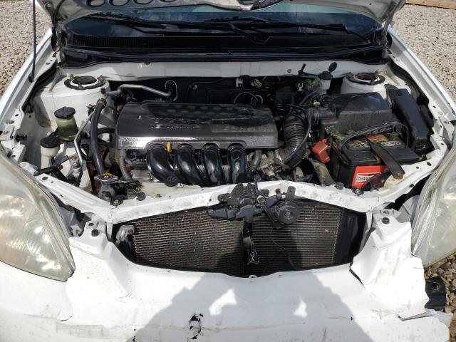 2T1KR32E44C175470 - 2004 TOYOTA COROLLA MA XR WHITE photo 11