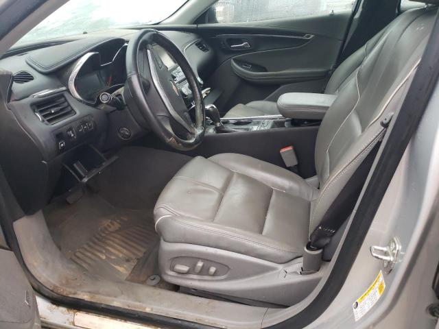 2G1145S34G9110314 - 2016 CHEVROLET IMPALA LTZ SILVER photo 7